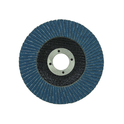 DISCO LAMINADO AXTECH DLG80-Z PARA DESBASTE Y PULIDO DE 4-1/2", DE OXIDO DE ZIRCONIO GRANO 80
