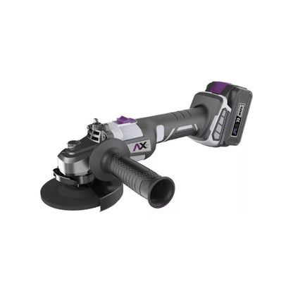 MINI ESMERILADORA AXTECH ES115B INALAMBRICA DE 4 1/2", CON 20V Y 4 AMPERES INCLUYE 1 BATERIA Y CARGADOR
