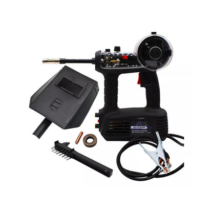 SOLDADORA INVERSOR AXTECH FLUX100 PARA MICROALAMBRE NO GAS, PORTATIL TIPO PISTOLA, FLUX