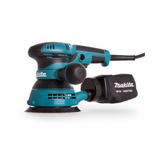 LIJADORA ROTO-ORBITAL MAKITA BO5041 DE 5” CON 4,000-12,000RPM DE 230W