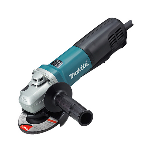 MINIESMERILADORA MAKITA 9564PCV DE 4 1/2" CON 1,400W Y 2,800 - 11,000RPM INTERRUPTOR DE  PALETA