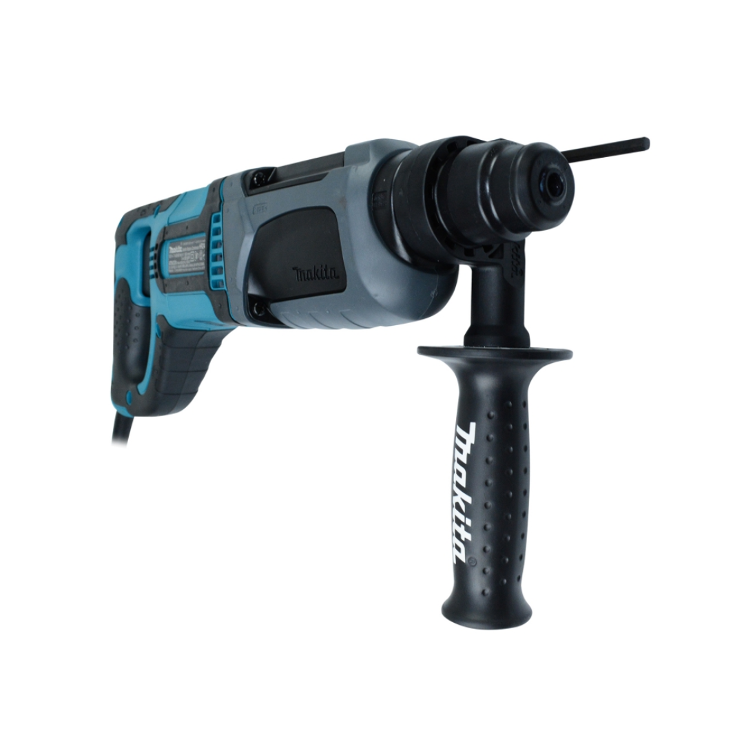 COMBO ROTOMARTILLO SDS PLUS MAKITA HR2475X4 DE 15/16” + MINI ESMERILADORA MAKITA 9557NBG DE 4 1/2"