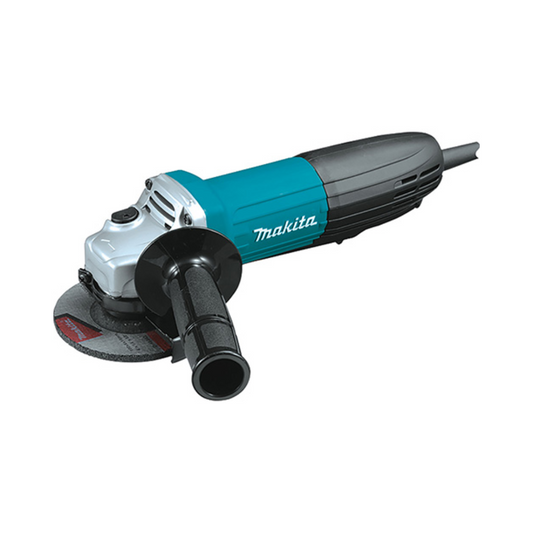 MINIESMERILADORA MAKITA GA4534 DE  4 ½” CON 720W, 11,000RPM CON INTERRUPTOR TIPO PALETA