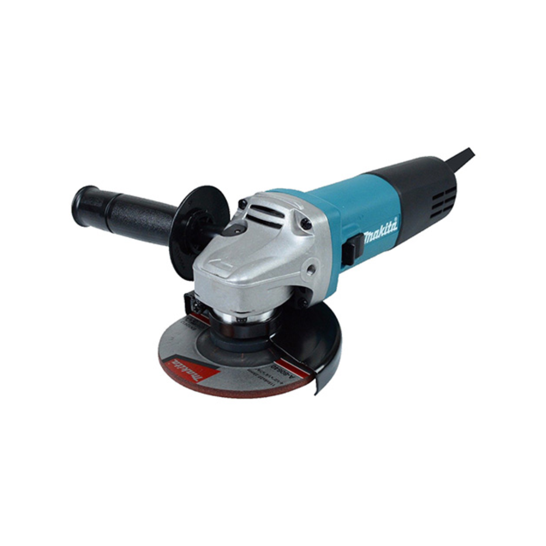 MINIESMERILADORA MAKITA 9557HNG DE 4 ½” COON 840W Y 10,000RPM