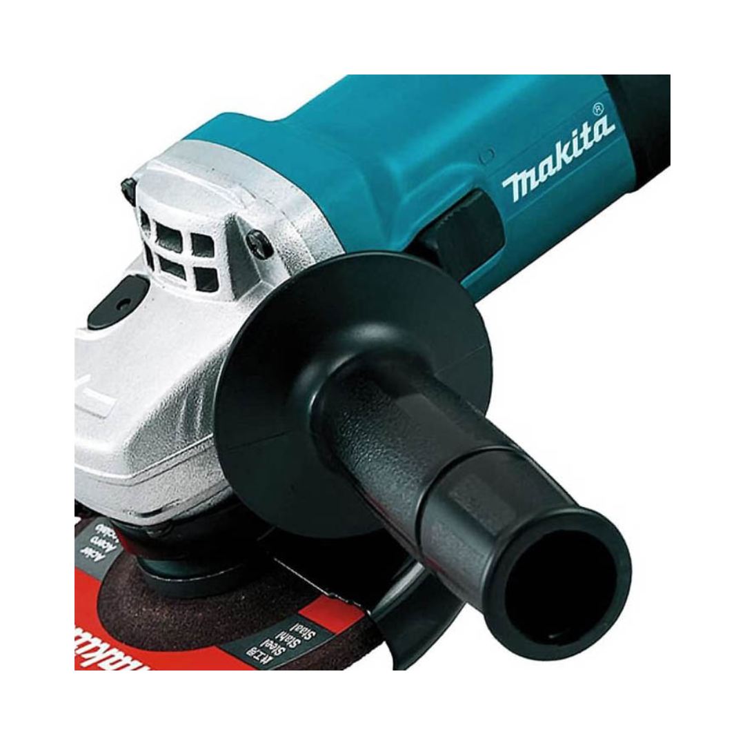 MINIESMERILADORA MAKITA 9557HNG DE 4 ½” COON 840W Y 10,000RPM