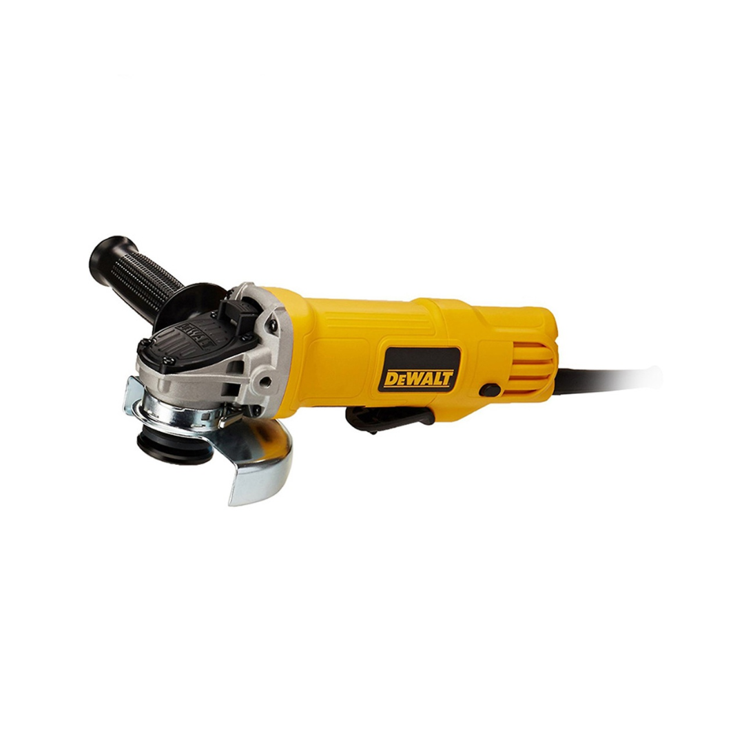 MINIESMERILADORA DEWALT DWE4120X-B3 DE 4 ½”  CON 900W Y 12,000RPM INCLUYE 3 DISCOS ADIAMANTADOS