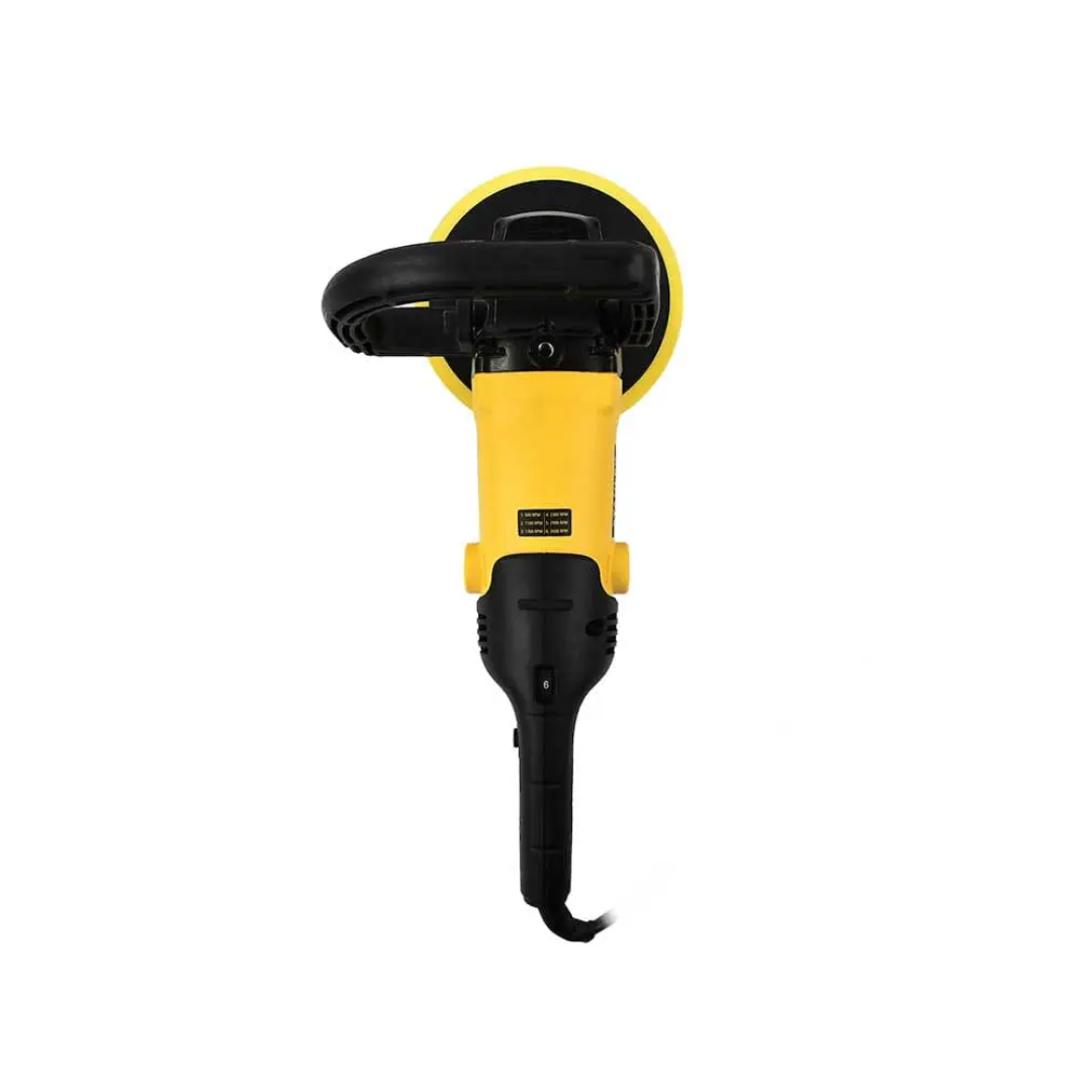 PULIDORA STANLEY SP137K-B3 DE  7” CON 1300W Y 1000-3000 RPM DE VELOCIDAD VARIABLE