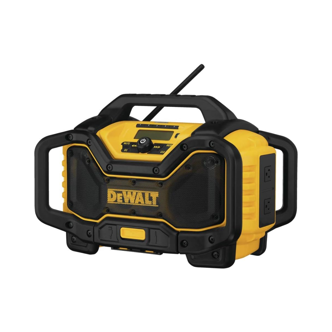 RADIO INALÁMBRICA BLUETOOTH DEWALT DCR025 DE 12V Y 20V MAX, USB Y SIN BATERÍA