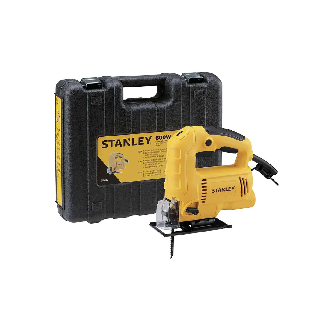 SIERRA CALADORA STANLEY SJ60K-B3 DE 600W CON ESTUCHE