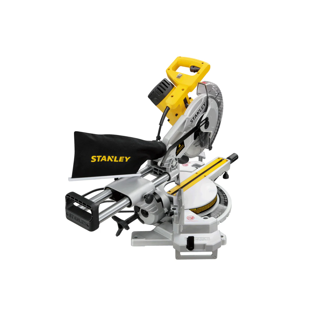 SIERRA DE INGLETE STANLEY SM18-B3 DE 10” CON BRAZO TELESCÓPICO Y 1800W