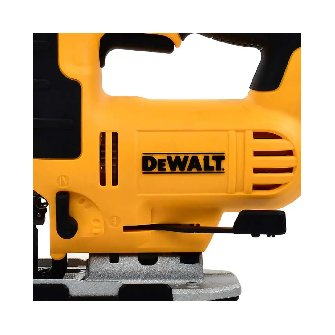 SIERRA CALADORA DEWALT DWE300-B3 DE 500W CON ACCION ORTIBAL