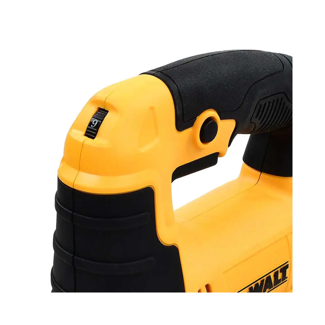 SIERRA CALADORA DEWALT DWE300-B3 DE 500W CON ACCION ORTIBAL