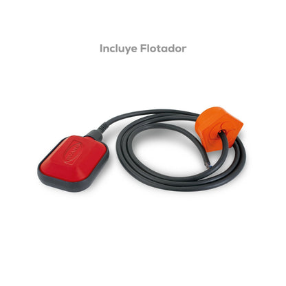 Bomba Doméstica Evans 1 HP | Succión 1.25" / Descarga 1" + Kit Flotador | 3H100-FS