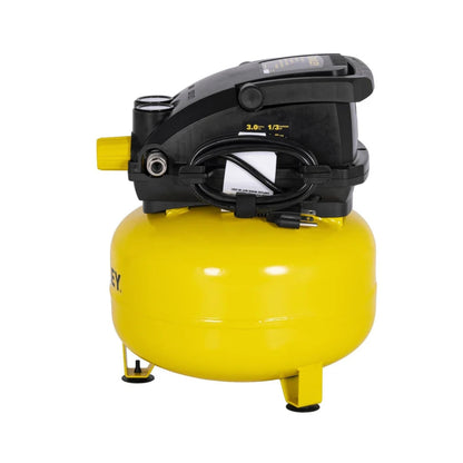Compresor de Aire Stanley 1/3 HP 3 Galones | Libre de Aceite y Tipo Hamburguesa | Modelo SXCMXA210301-B3