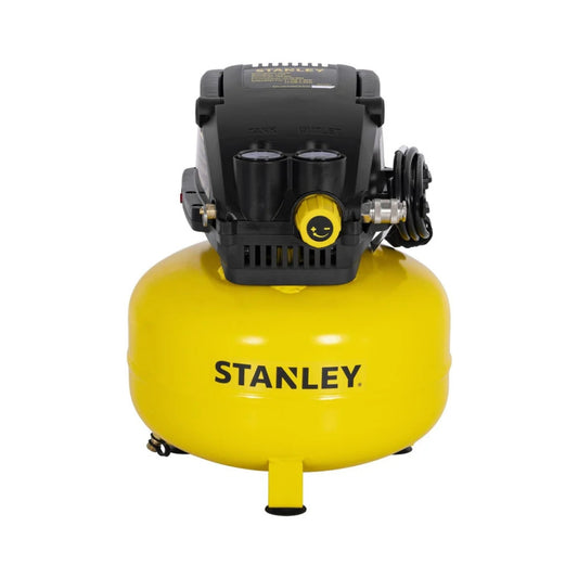 Compresor de Aire Stanley 1/3 HP 3 Galones | Libre de Aceite y Tipo Hamburguesa | Modelo SXCMXA210301-B3