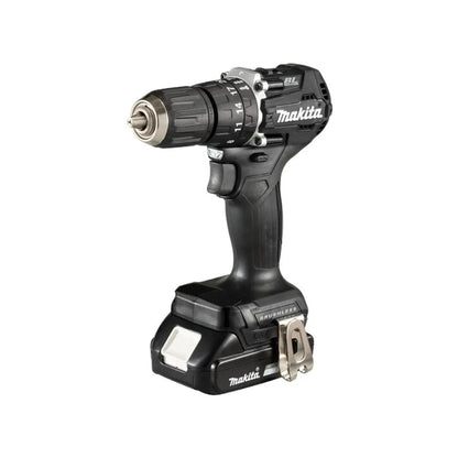Combo Makita 18V Sin Carbones: Rotomartillo/Atornillador + 2 Baterías + Lámpara + Brocas y Discos