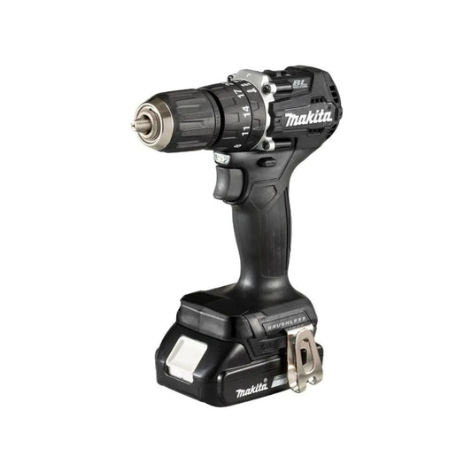 Combo Makita 18V Sin Carbones: Rotomartillo/Atornillador + 2 Baterías + Lámpara + Brocas y Discos