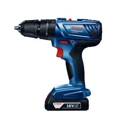 Rotomartillo inalámbrico Bosch GSB 180-LI, con 2 baterías y maletín