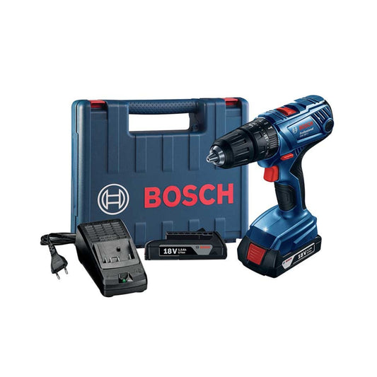Rotomartillo inalámbrico Bosch GSB 180-LI, con 2 baterías y maletín