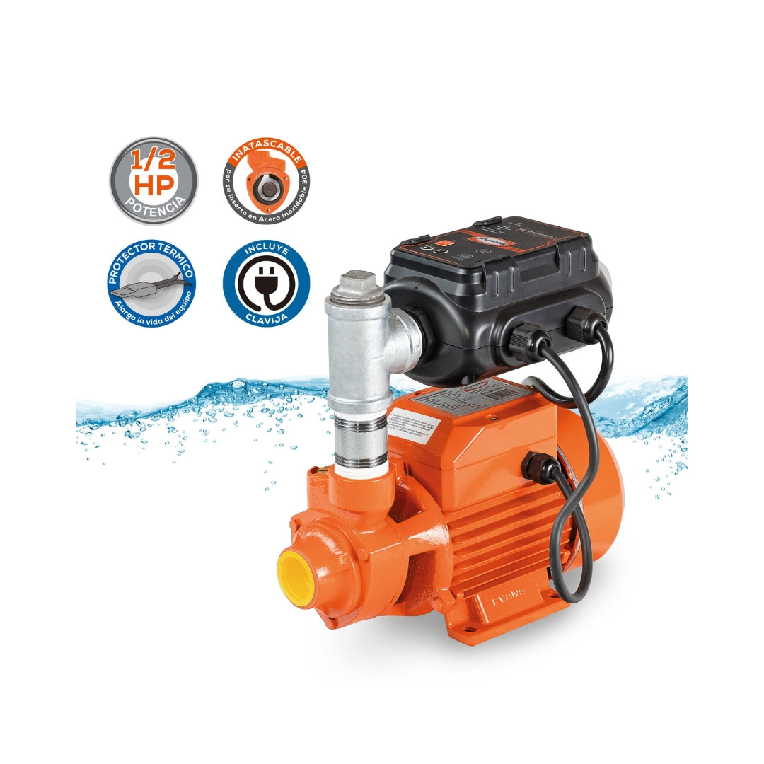 Sistema Integral de Presión EVANS SEP-BP050 – 0.5 HP con Control Press