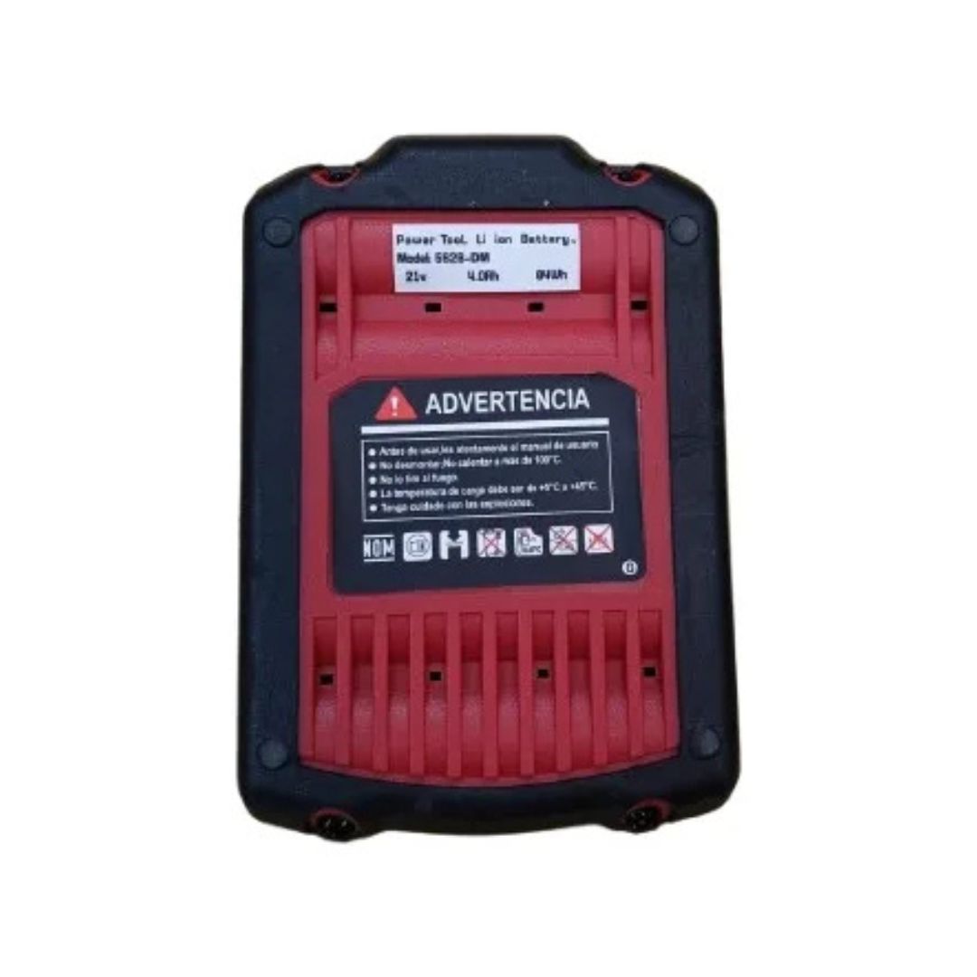 BATERÍA RECARGABLE EDON 21V ULTRA 4.0AH LITHIUM | MODELO ED-BT-4.0AH ULTRA