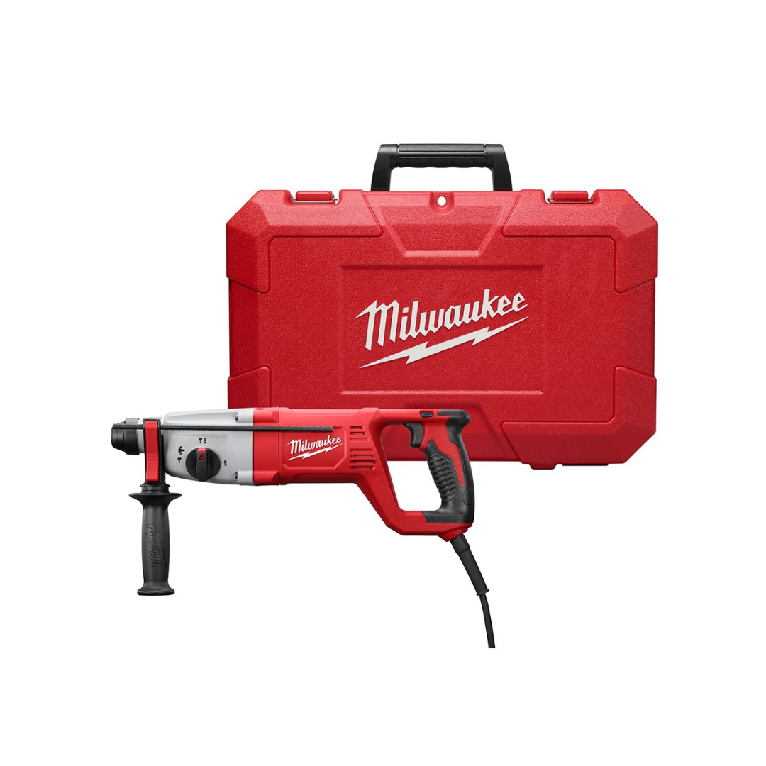 ROTOMARTILLO SDS PLUS MILWAUKEE 5262-21 DE 7/8" CON 3 FUNCIONES, DE 1,620RPM Y 0 - 5860BPM