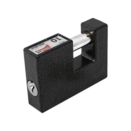 CANDADO PARA CORTINA PHILLIPS AS-10 AMP ASSA-ABLOY LLAVE DE PUNTOS