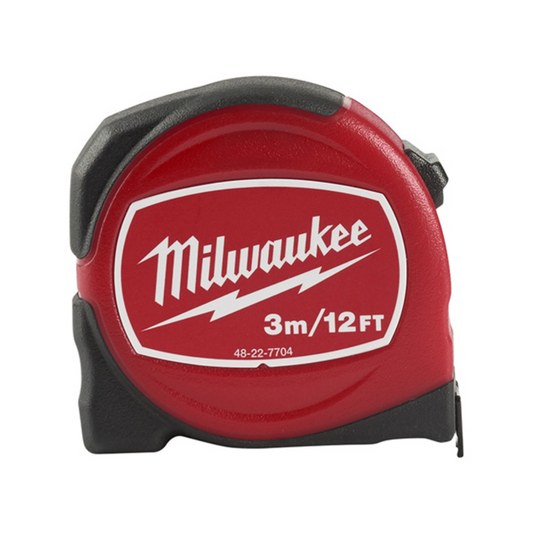 FLEXOMETRO MILWAUKEE 48-22-7704 CALIDAD ESTANDAR DE 3.5MTS O 12FT