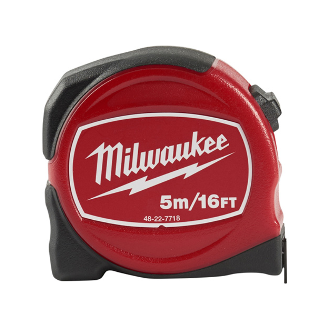 FLEXOMETRO MILWAUKEE 48-22-7718 DE 5MTS O 16FT CALIDAD ESTANDAR