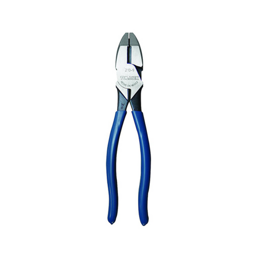 PINZA DE ELECTRICISTA TULMEX CLASICA 8 MANGO AZUL BLISTER