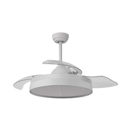 VENTILADOR DE TECHO AXO LIGHT LUCERNA DE 42" LUZ LED 36W COLOR BLANCO C/CONTROL REM. 6 VELOCIDADES