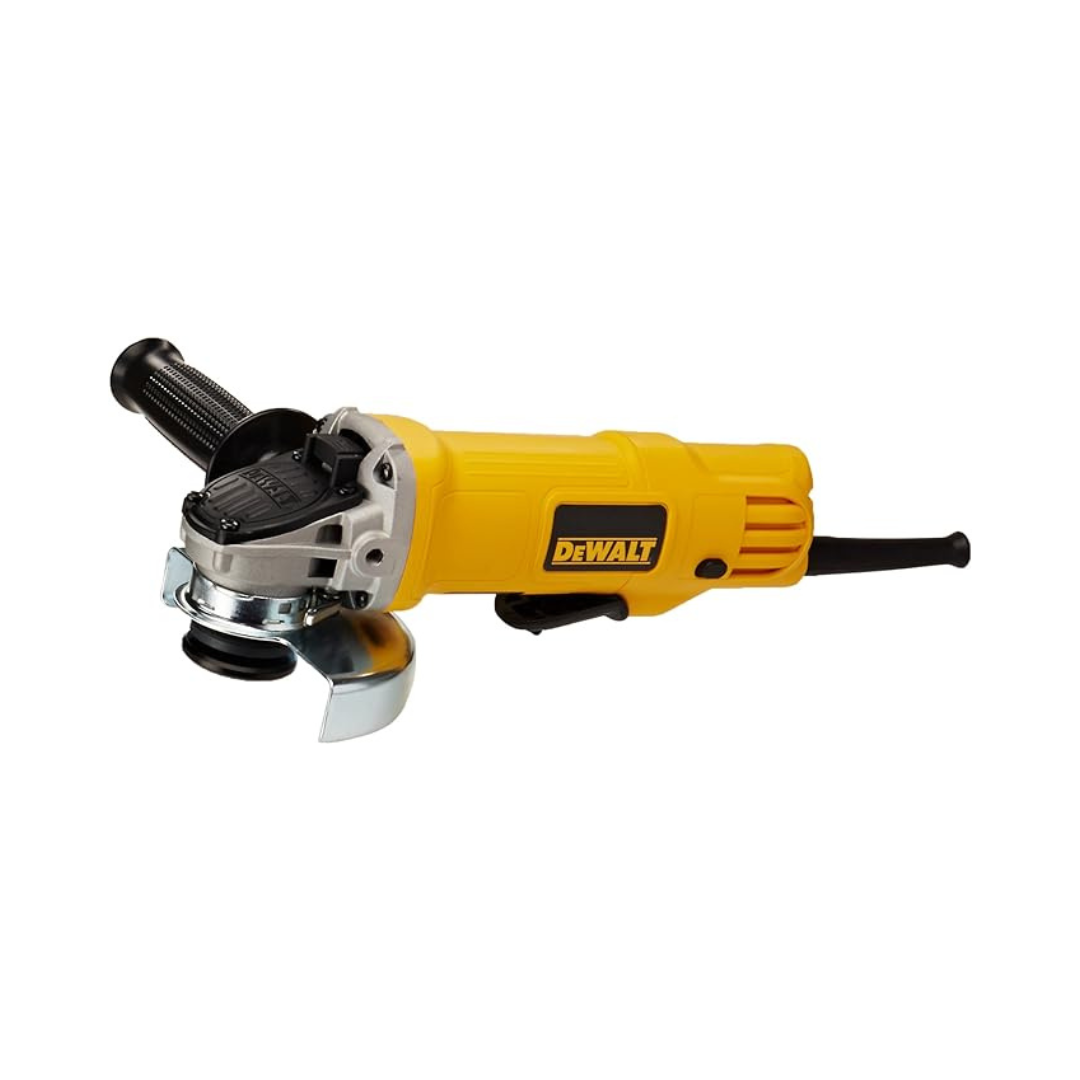 MINIESMERILADORA DEWALT DWE4118-B3 DE 4 ½” CON 950W Y VELOCIDAD VARIABLE + 10 DISCOS MAKITA D-71685+CAJA HERRAMIENTAS DE 19"+KIT DE ACCESORIOS