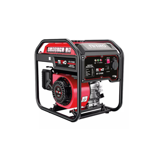 GENERADOR DE LUZ INVERTER A GASOLINA NITRO GY4000 8.5HP 3600W 110V