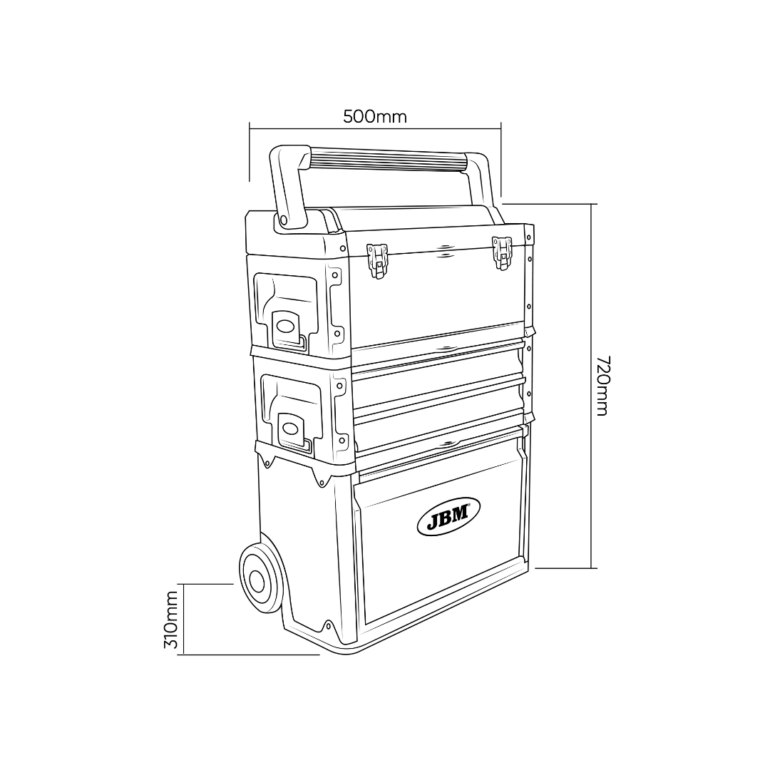 COMBO MOD 3 PZAS TIPO CARRO C/90 PZAS 1/2 Y 1/4 MM C/LLAVES COMB Y HTAS MANUALES+KIT MECANICO STANLEY DE 17