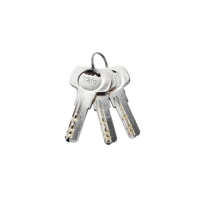 CERRADURA DE GATILLO PARA PUERTA PRINCIPAL YALE MX87559 RIVIERA LATON ANTIGUO
