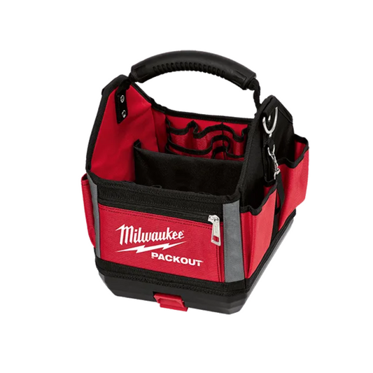 PORTA HERRAMIENTA PACKOUT MILWAUKEE 48-22-8310 DE 10" CUENTA CON 28 BOLSILLOS