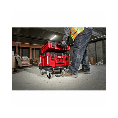 PLATAFORMA RODANTE PACKOUT MILWAUKEE 48-22-8410 CON RUEDAS PARA DESLIZAR Y RESISTENTE A LOS IMPACTOS