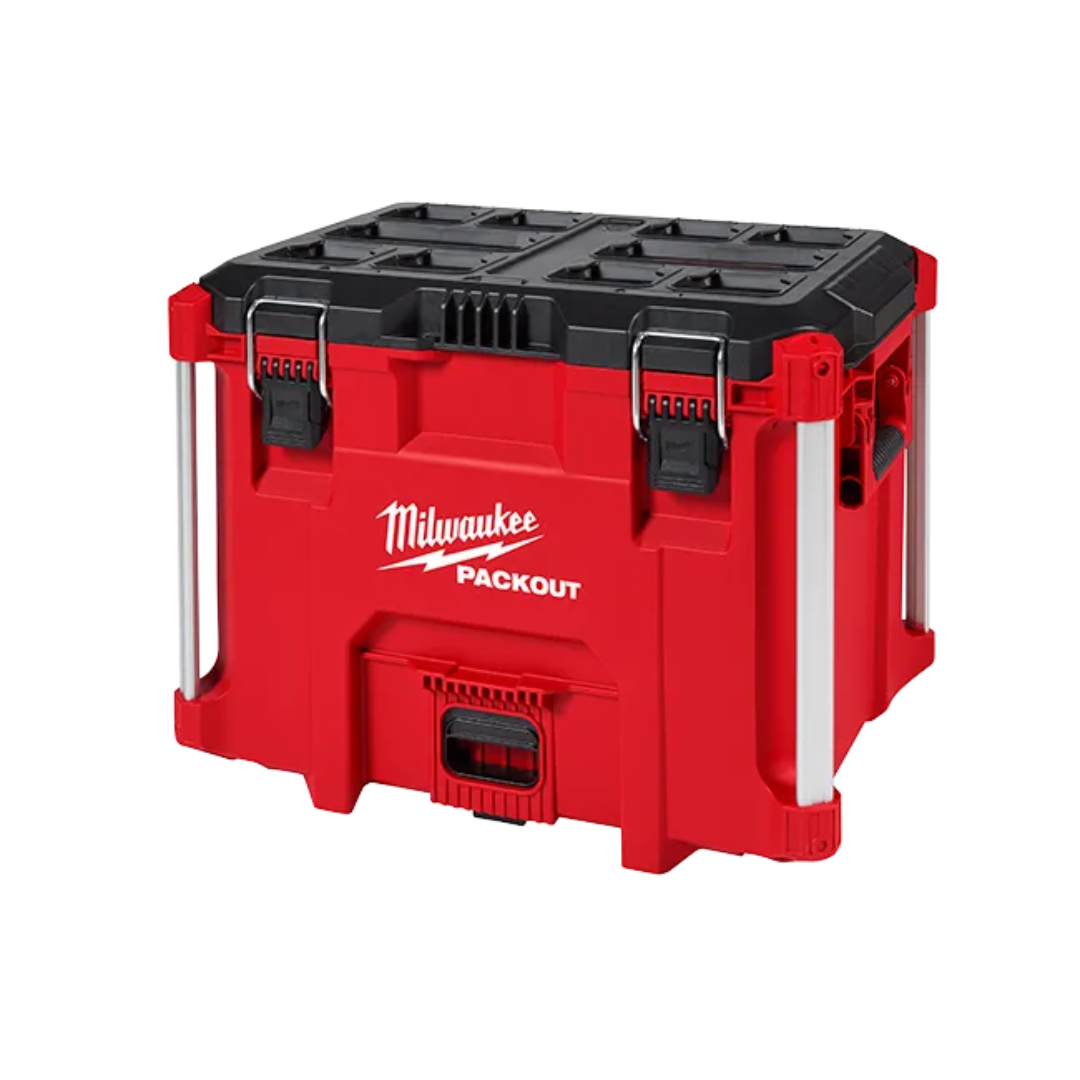 CAJA DE HERRAMIENTAS XL PACKOUT MILWAUKEE 48-22-8429 ESQUINAS REFORZADAS CON METAL