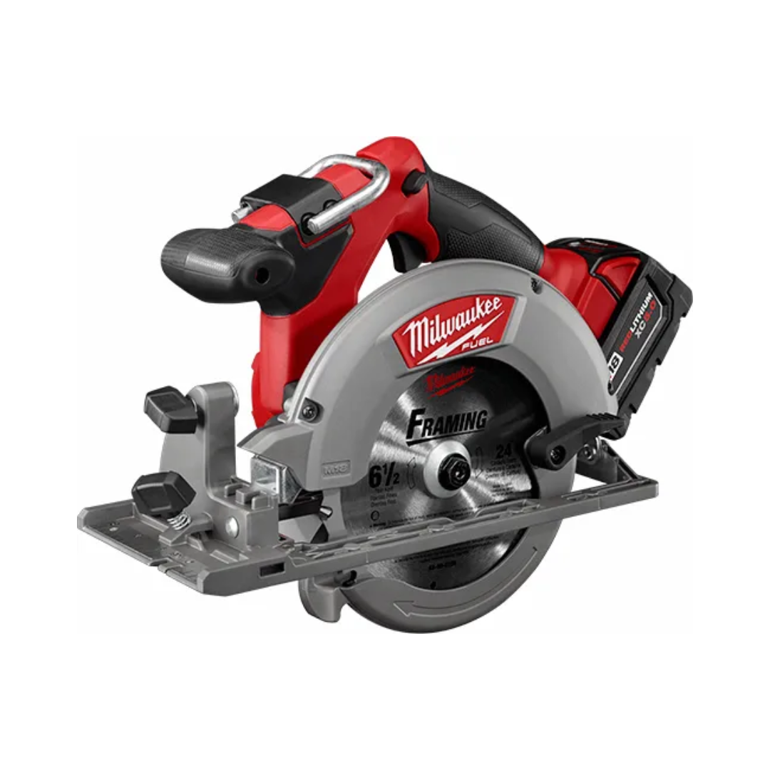 SIERRA CIRCULAR INALAMBRICA M18™ MILWAUKEE 2730-22 DE 6 1/2" CON 2 BATERIAS