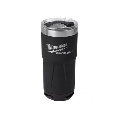 VASO PACKOUT™ MILWAUKEE 48-22-8392B DE 20 OZ TUMBLER - NEGRO