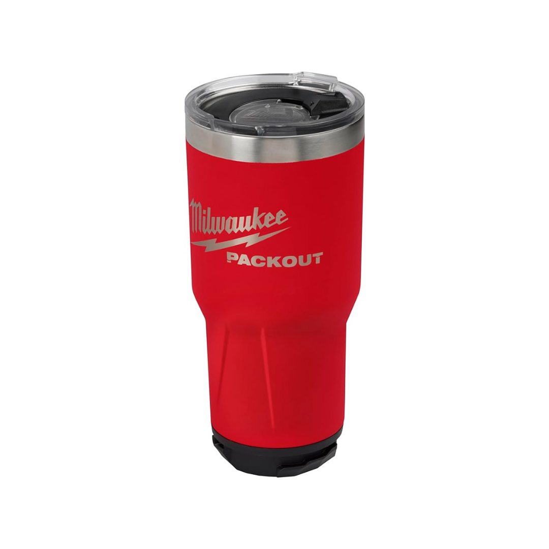 VASO PACKOUT MILWAUKEE 48-22-8393R DE 30OZ TUMBLER - ROJO