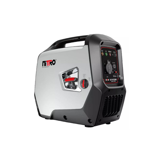 GENERADOR INVERTER SILENCIOSO NITRO GYC2000 DE 1800 WATTS, 3.4HP DE 110 VOLTS, 4 TIEMPOS Y ENCENDIDO MANUAL