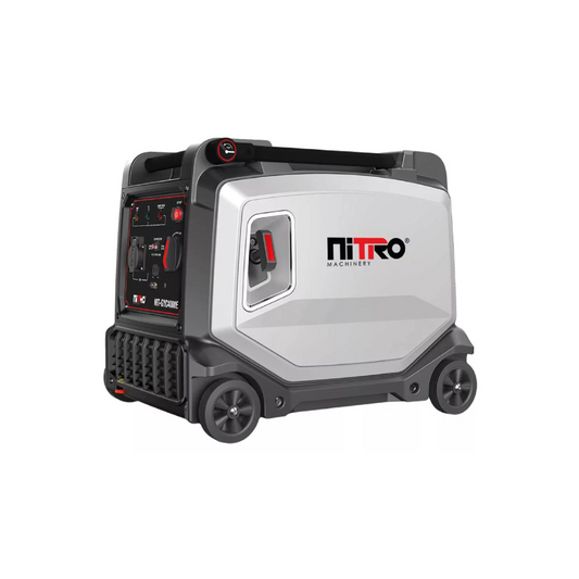 GENERADOR INVERTER SILENCIOSO NITRO GYC4000E 3600 WATTS, 8.5HP A 4 TIEMPOS CON ENCENDIDO ELECTRICO/MANUAL