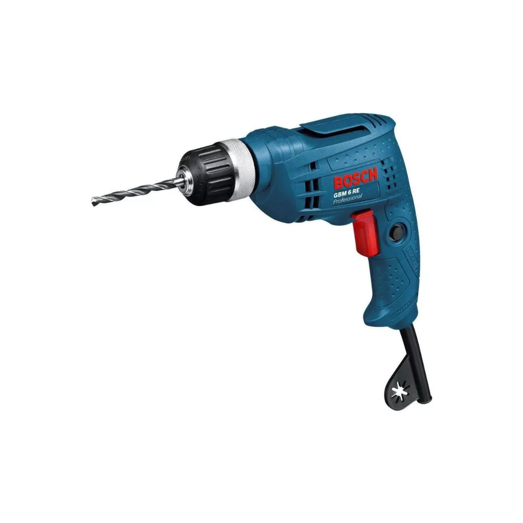 TALADRO GBM 6 RE BOSCH 06014726G0 DE 3/8” CON 350W Y BROQUERO AUTOAJUSTABLE