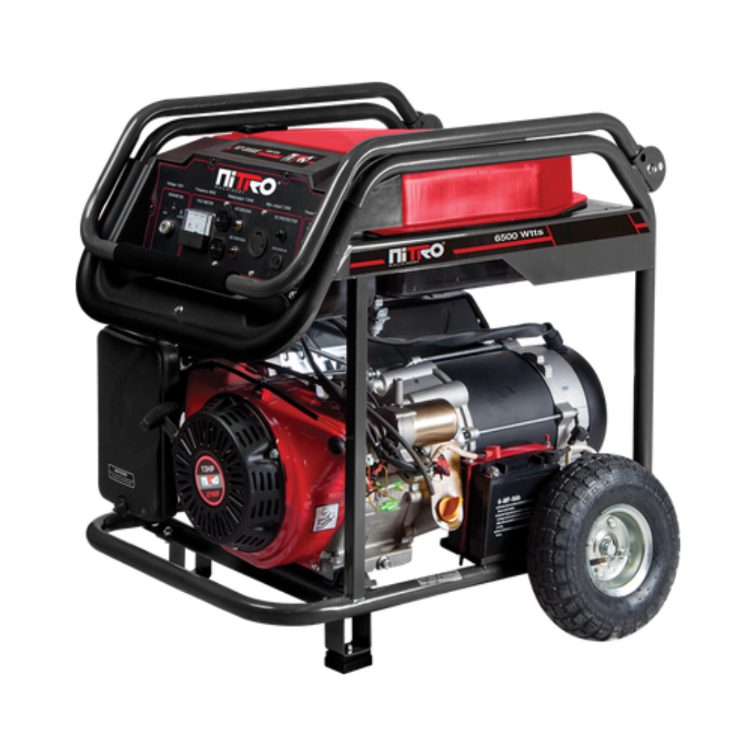 GENERADOR NITRO G6502E DE 6,500W Y 110 - 220V, 15HP